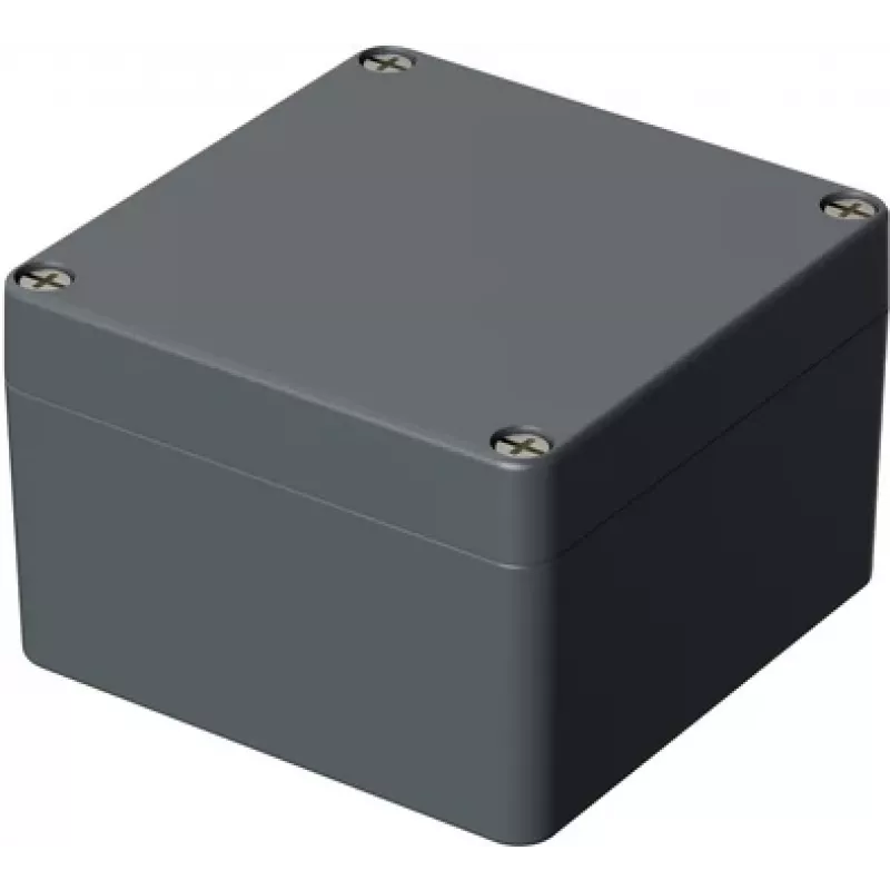 Bopla custodia universale 122 x 120 x 81 mm alluminio grigio argento (RAL 7001) A 119 01119000.H