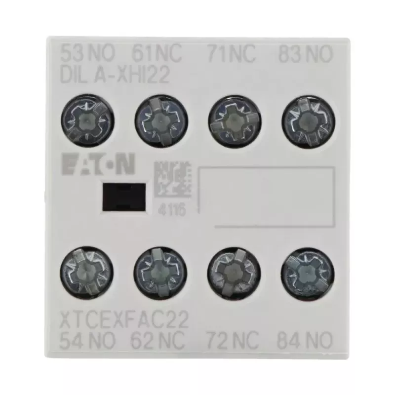 Eaton DILA-XHI22 blocco contatti ausiliari 2NO+2NC montaggio frontale 276426
