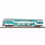 PIKO 53109 H0 carrozza pilota a due piani DBmq 776 verde menta DR epoca IV