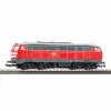 PIKO 57032 set di avvio per bambini treno merci BR 218 DB AG con due carri Eaos aperti