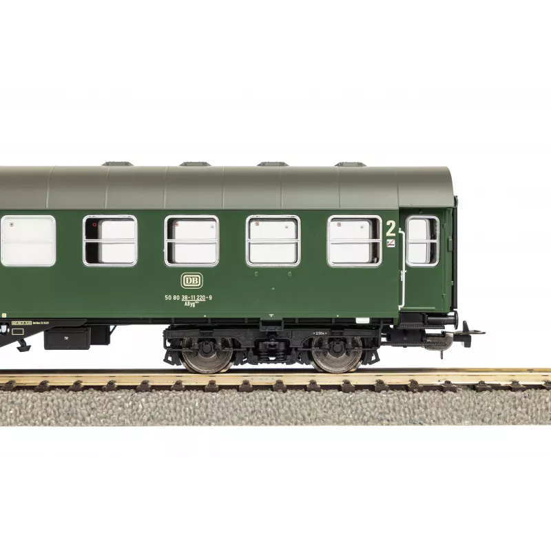 PIKO 58860 H0 carrozza trasformata 1ª/2ª classe AB4yg DB epoca IV