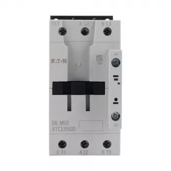 Eaton DILM50(RDC24) contattore tripolare, bobina 24 V DC, 50 A AC-3, 22 kW, 1NO+1NC 277844