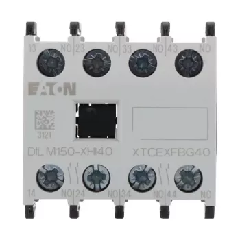 Eaton DILM150-XHI40 contatto ausiliario 4NO montaggio frontale per contattori DILM 277948