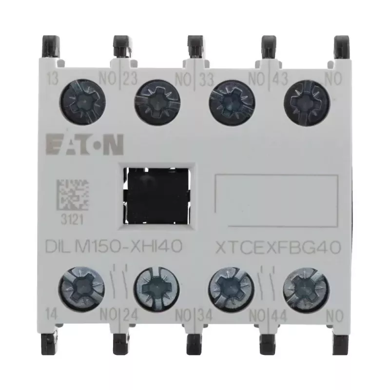 Eaton DILM150-XHI40 contatto ausiliario 4NO montaggio frontale per contattori DILM 277948