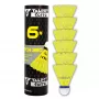 TALBOT TORRO Tech 350 volano in nylon per badminton, velocità media, giallo/blu 479103