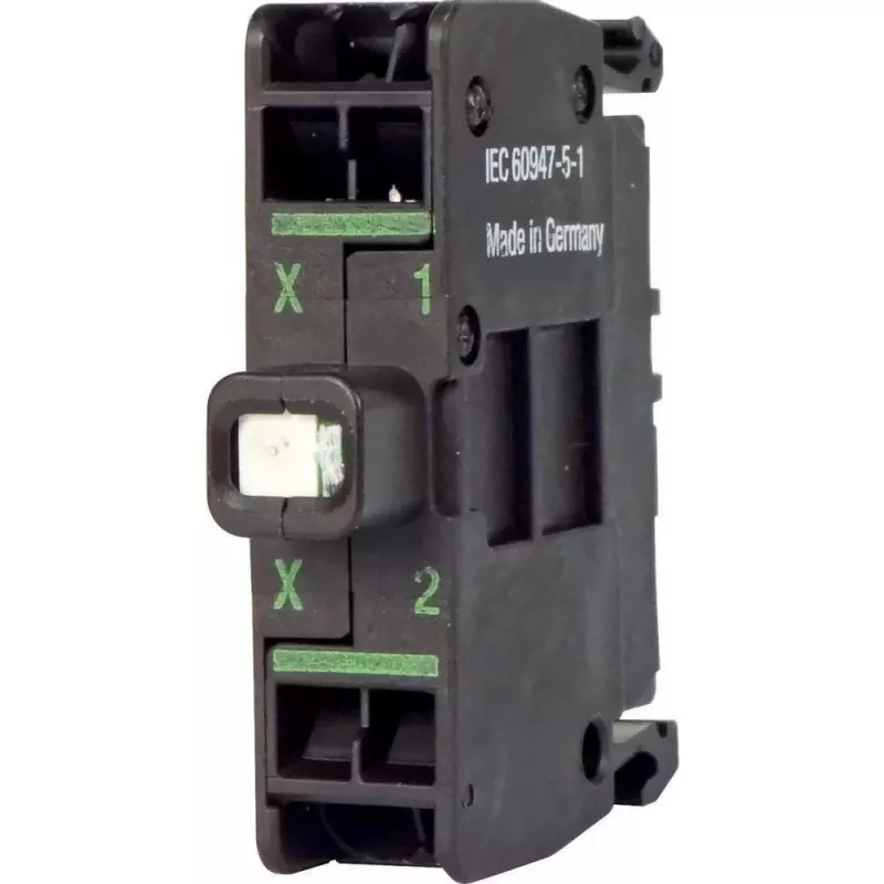 Eaton M22-CLEDC-W elemento LED bianco 12-30V AC/DC morsetto a molla 216572