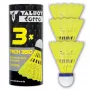 TALBOT torro Tech 350 volano in nylon per badminton, velocità media, giallo/blu, 1 pezzo 479113
