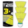 TALBOT torro volano in nylon per badminton Tech 350, lento, giallo/verde, volano in nylon durevole per tempo libero e allenamento - 1 pezzo (479115)