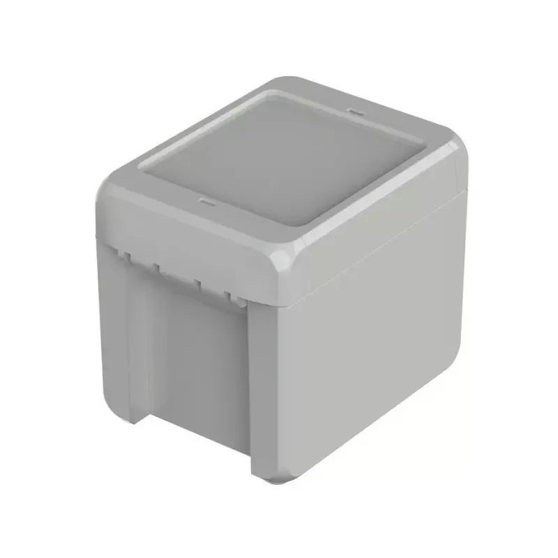 BOPLA custodia a parete Bocube, policarbonato, grigio chiaro RAL 7035, 80 x 113 x 90 mm 96012135