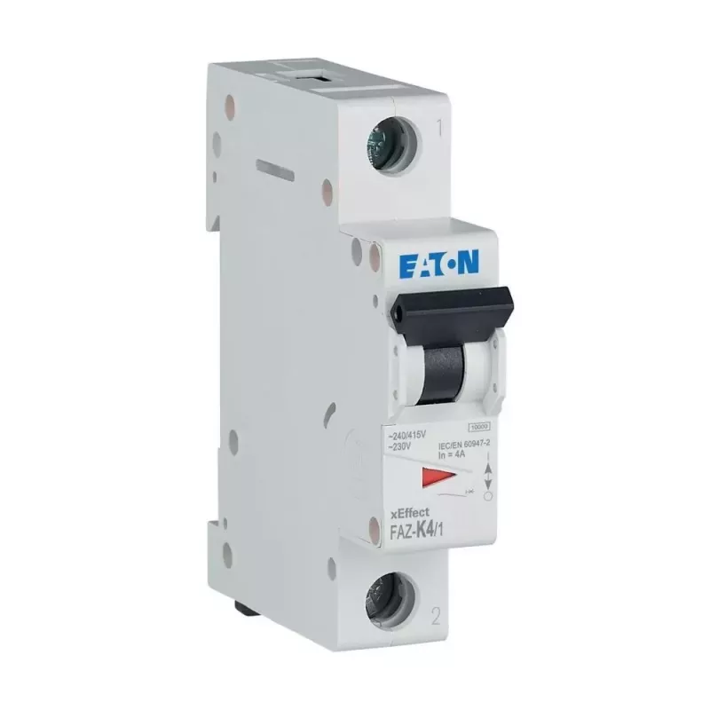 Eaton FAZ-K4/1 interruttore automatico 1 polo caratteristica K 4 A 6 kA 278594