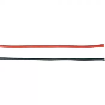 Reely SIFF Cavo in silicone 1 x 2,5 mm² nero 5 m