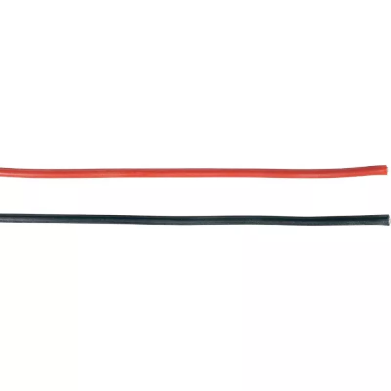 Reely SIFF Cavo in silicone 1 x 2,5 mm² nero 5 m