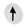 Eaton M22-XDL-W-X7 Lente piatta bianca per pulsante illuminato, 22,5 mm, IP69K 218305