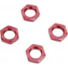 Reely 1:8 Dadi ruota autobloccanti rossi 4 pz. (1528382)