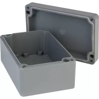 Bopla Custodia universale 125 x 80 x 57 mm poliammide grigio argento RAL 7001 PK 110 38110000