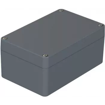Bopla Custodia universale 125 x 80 x 57 mm poliammide grigio argento RAL 7001 PK 110 38110000