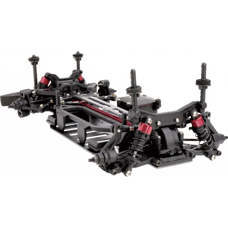 Reely Telaio onroad 1:10 per modellino RC elettrico su strada, trazione integrale, ARR FS53113CEI