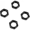 Reely 1:8 Dadi ruota autobloccanti neri 4 pezzi (1528381)