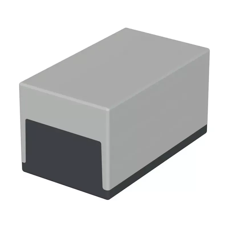 BOPLA E 460 05460000 contenitore universale, plastica, 110 x 100 x 188 mm, grigio chiaro