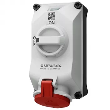 MENNEKES DUOi Presa a parete 32A 5 poli 6h 400V IP44 5613506G