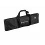 König & Meyer 26019-000-00 borsa a tracolla in nylon nero-verde per attrezzatura audio