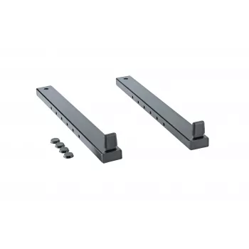 K&M braccio di appoggio XL per supporto tastiera 18811, profondità 400 mm, nero (18823-021-55)