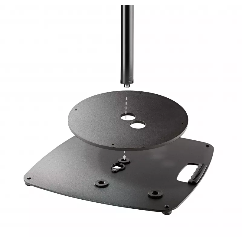 König & Meyer contrappeso per basi 26709-000-56 nero strutturato