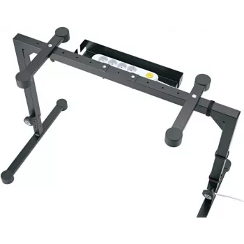 K&M 18808 organizzatore cavi per supporto tastiera Omega - nero 18808-000-55