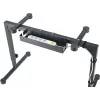 K&M 18808 organizzatore cavi per supporto tastiera Omega - nero 18808-000-55