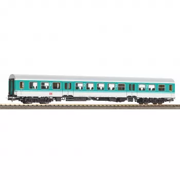 Piko H0 28006 carrozza Halberstädter a ingresso centrale Mint Green 2ª classe DB AG