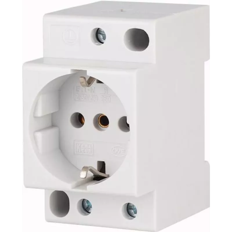 Eaton Z-SD230 presa Schuko per guida DIN 10/16 A, 250 V AC, senza coperchio a ribalta 266875