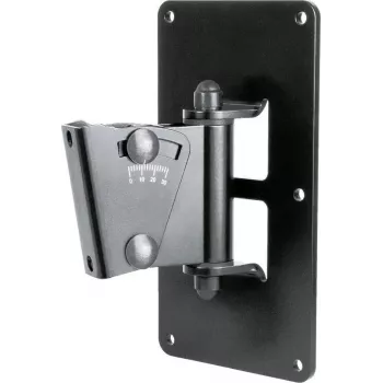 König & Meyer 24481 supporto a parete per chitarra acustica, elettrica e basso, nero, acciaio, portata 25 kg 24481-000-55