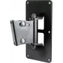 König & Meyer 24481 supporto a parete per chitarra acustica, elettrica e basso, nero, acciaio, portata 25 kg 24481-000-55