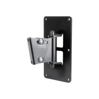 König & Meyer 24481 supporto a parete per chitarra acustica, elettrica e basso, nero, acciaio, portata 25 kg 24481-000-55