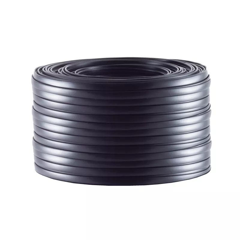 Helos cavo telefonico piatto a 4 conduttori, AWG28, nero, 25 m (76106-25)
