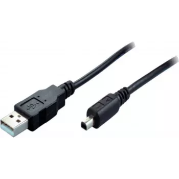 SHIVERPEAKS cavo mini USB 2.0, connettore maschio USB-A su connettore maschio Mini USB-B, 2,0 m, nero 11004996