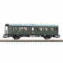 PIKO 53193 H0 carrozza passeggeri DR Bp 2ª classe epoca III verde