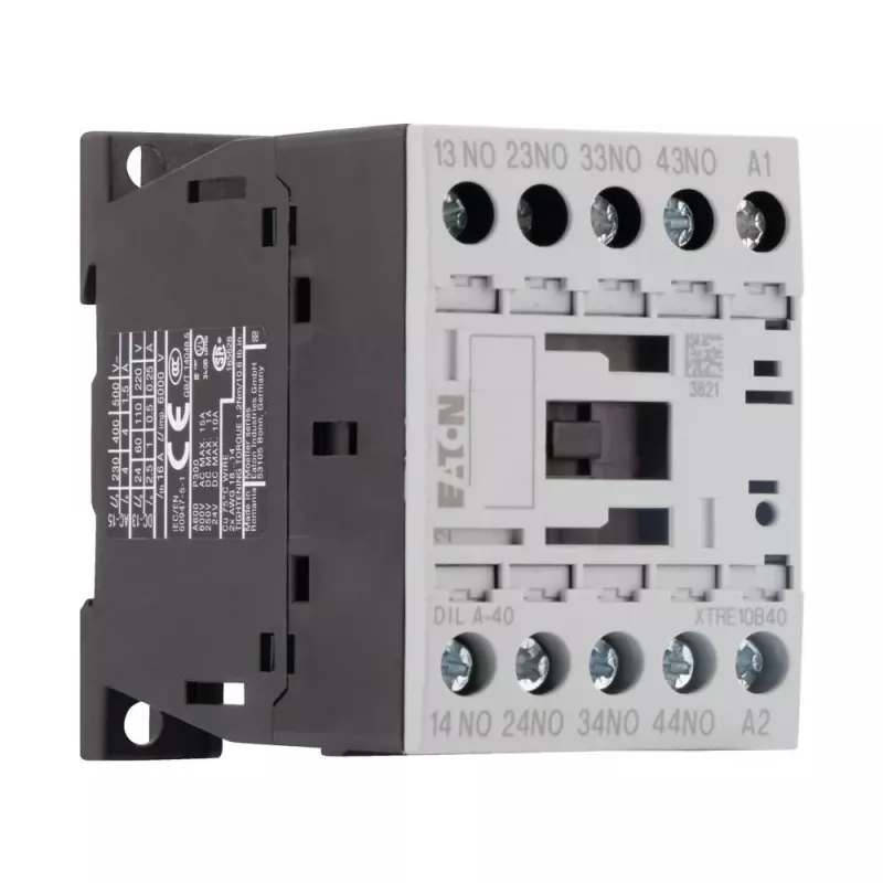 Eaton DILA-40 contattore ausiliario, 4NO, bobina 230V AC 276337