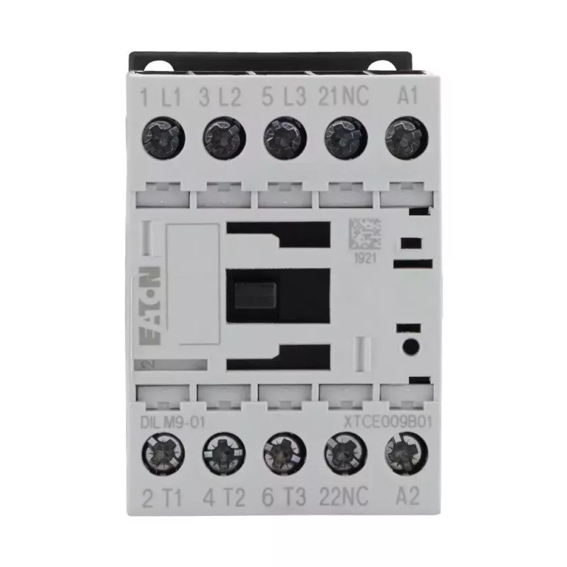 Eaton DILM9-01 contattore, 3 poli, 9 A, bobina 24 V AC 276729
