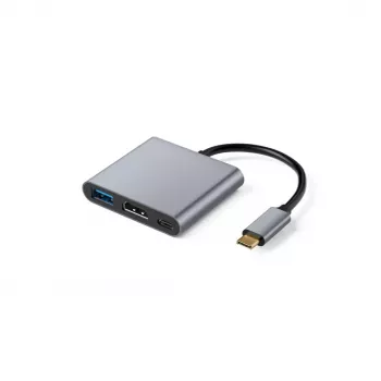SHIVERPEAKS BS14-05029 docking station multiporta USB-C 3-in-1, HDMI, Power Delivery, hub USB 3.0