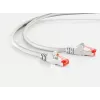 S CONN Maximum Connectivity keystone jack schermato Cat.6A senza attrezzi, RJ45, 10G, 500 MHz, argento 75726-AW