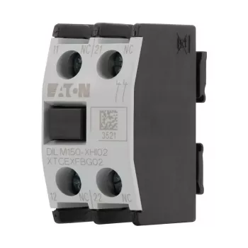 EATON DILM150-XHI11 blocco contatti ausiliari, 1NO+1NC, montaggio frontale, per contattori DILM150-DILM500 277946