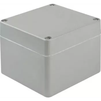 Bopla EUROMAS P 332 custodia universale 122 x 120 x 91 mm poliestere rinforzato con fibra di vetro grigio argento RAL 7001 04332000.H