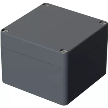 Bopla EUROMAS P 332 custodia universale 122 x 120 x 91 mm poliestere rinforzato con fibra di vetro grigio argento RAL 7001 04332000.H