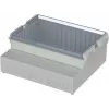 BOPLA RCP 4000 custodia per quadro di comando, ABS/policarbonato, grigio chiaro, 363,4 x 318,6 x 150 mm 41400109