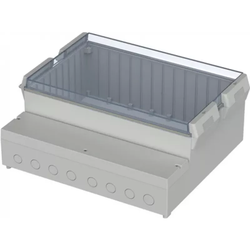 BOPLA RCP 4000 custodia per quadro di comando, ABS/policarbonato, grigio chiaro, 363,4 x 318,6 x 150 mm 41400109