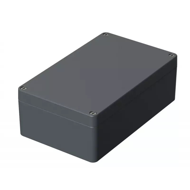 BOPLA custodia universale alluminio grigio argento (RAL 7001) 260 x 160 x 91 A 130 01130000.MT1