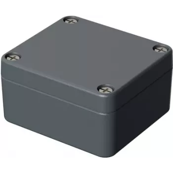 Bopla custodia universale 58 x 64 x 34 mm alluminio grigio argento (RAL 7001) A 101 01101000.MT2