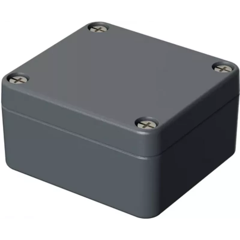 Bopla custodia universale 58 x 64 x 34 mm alluminio grigio argento (RAL 7001) A 101 01101000.MT2