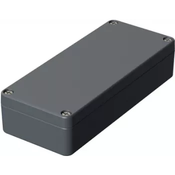 BOPLA Alu-Top custodia universale, alluminio, grigio argento (RAL 7001), 150 x 64 x 34 mm 01103000.MT1